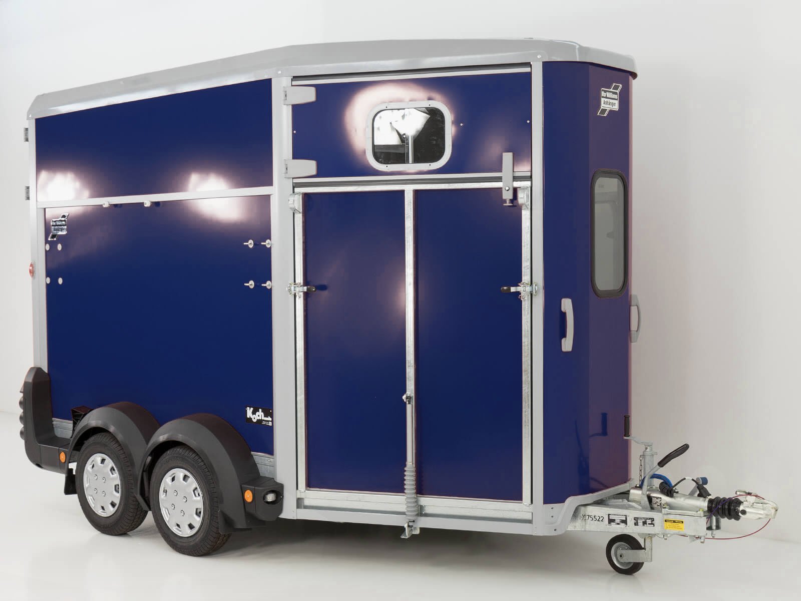 Ifor Williams HB511 Paardentrailer | Blauw | Vooruitgang