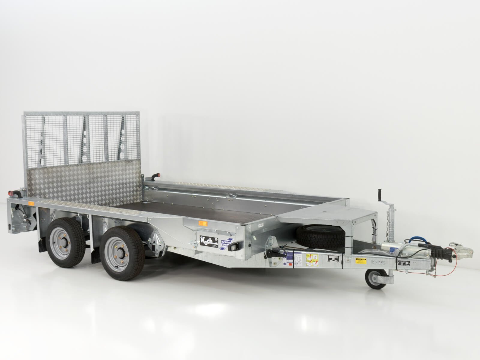 Ifor Williams GX105 HD 157x303 3,5t Bouwmachine Aanhangwagen | Toegangsplatform