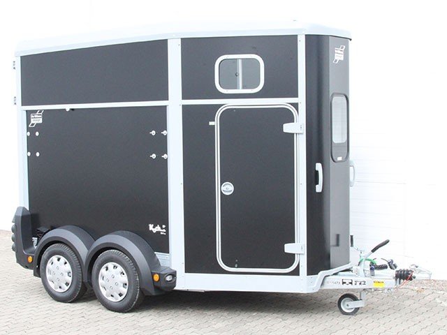 Ifor Williams HB506 Paardentrailer | Zadelnokkenas | Zwart